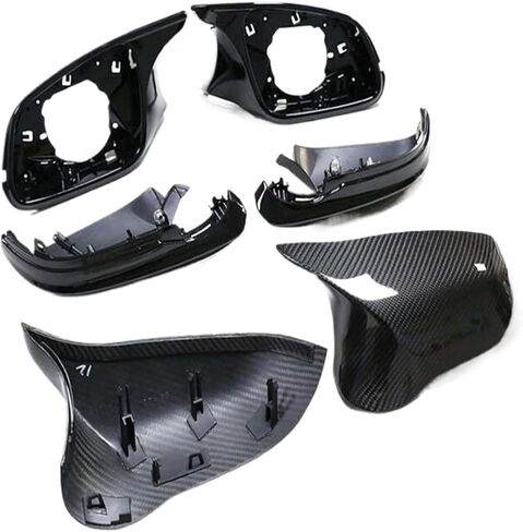 2012-2019 Fit for 1 2 3 4 X Series F20 F21 F22 F23 F30 F35 F34 F32 F33 F36 E84 I3 F87 M2 Real Carbon Mirror Cover Caps in Saudi Arabia