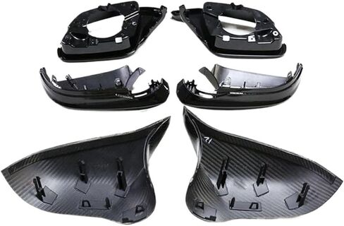 2012-2019 Fit for 1 2 3 4 X Series F20 F21 F22 F23 F30 F35 F34 F32 F33 F36 E84 I3 F87 M2 Real Carbon Mirror Cover Caps in Saudi Arabia