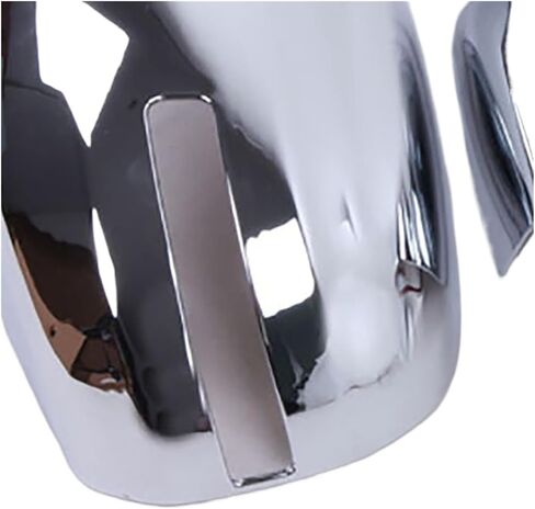 2Pcs Car Chrome Rear View Side Mirror Cover Trim Fit for Mitsubishi Triton / L200 2015-2017 Car Styling in Saudi Arabia
