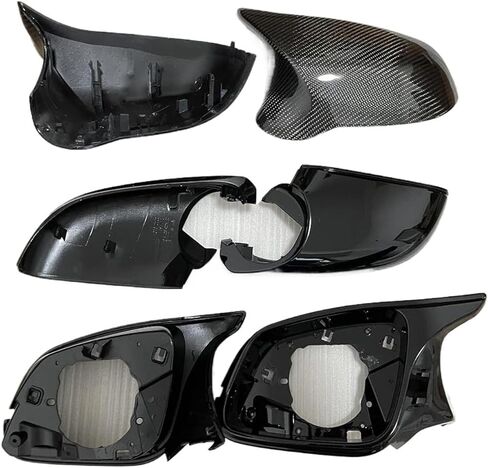 2012-2019 Fit for 1 2 3 4 X Series F20 F21 F22 F23 F30 F35 F34 F32 F33 F36 E84 I3 F87 M2 Real Carbon Mirror Cover Caps in Saudi Arabia