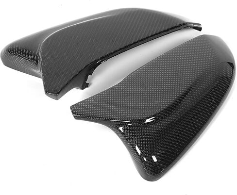 Rearview Side Mirror Cover Cap, 3K Dry Carbon Fiber, Pair, Fit for 10th FC/FK 2016-2021 - Lightweight Durable Protection, Coating, Sporty Styling Upgrade in Saudi Arabia