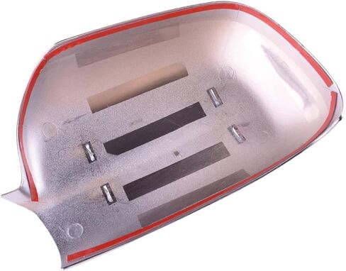 Rear View Mirror Cover Trim Set 1 Pair Compatible with CR V 2002 2003 2004 2005 2006 Silver Plastic in Saudi Arabia