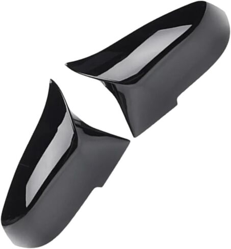 Car Door Mirror Covers, Gloss Black Rearview Side Mirror Covers Caps Fit for F30 F35 in Saudi Arabia