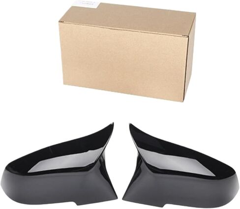 Car Door Mirror Covers, Gloss Black Rearview Side Mirror Covers Caps Fit for F30 F35 in Saudi Arabia