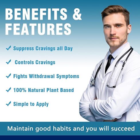 لصقات النيكوتين 21 مجم - الخطوة 1 تساعد على التوقف عن التدخين - رقعات سهلة الإقلاع عن التدخين - توفر كل رقعة نظام نيكوتين عبر الجلد لمدة 24 ساعة - يعمل لمدة أسبوع واحد - 30 قطعة-DFX in Kuwait