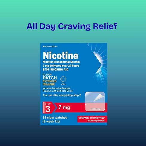 Nicotine Transdermal System Step 3 Stop Smoking Aid 7mg (2 week kit) in Kuwait