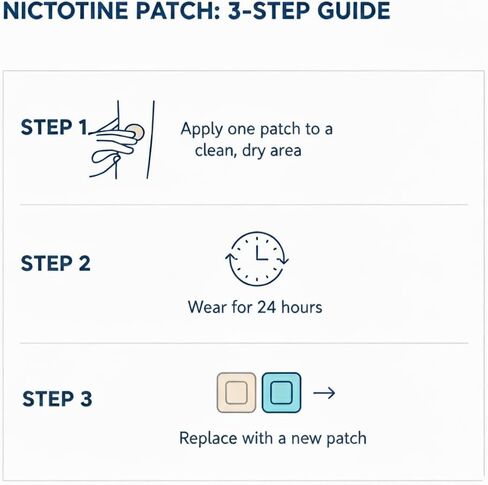 Nicotine Transdermal System Step 3 Stop Smoking Aid 7mg (2 week kit) in Kuwait