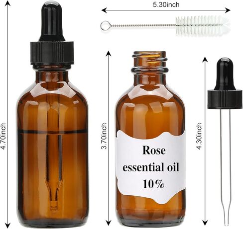 54 عبوة من زجاجات قطارة سعة 2 أونصة، وزجاجات صبغة مع قطارة، وقطارة للعين، وزجاجة قطارة زجاجية سعة 60 مل، وحاويات مستحضرات تجميل قابلة لإعادة الملء in Kuwait