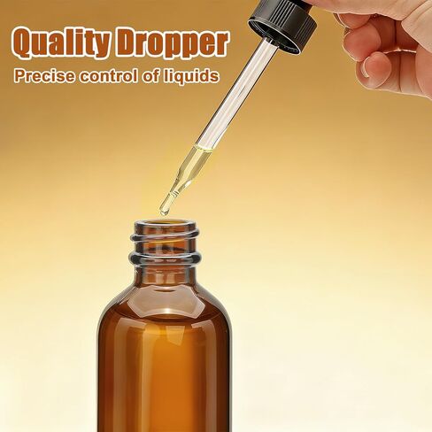 54 عبوة من زجاجات قطارة سعة 2 أونصة، وزجاجات صبغة مع قطارة، وقطارة للعين، وزجاجة قطارة زجاجية سعة 60 مل، وحاويات مستحضرات تجميل قابلة لإعادة الملء in Kuwait