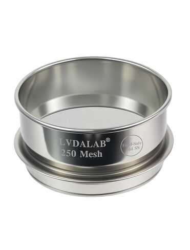 All 304 Stainless Steel Mesh Lab Sieve, 100 Mesh (0.15mm) Aperture Test Sieve, 4inch(10cm) Standard Analysis Sample Test Sieves for Industrial Laboratory Homes in Kuwait