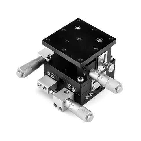 Manual Displacement Platform XYZ Axis 60x60mm LD60-LM LD60-CM Fine-Tuning Slide Table Linear Stage Slide Table Cross Rolle(LD60-RM) in Saudi Arabia