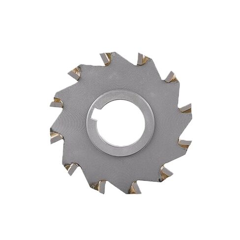 Gear Milling Cutter Gear 1pcs Inlaid Alloy Three-Sided Edge milling Cutter disc Tungsten Steel Carbide Supports(80x5Hx27x10T) in Saudi Arabia