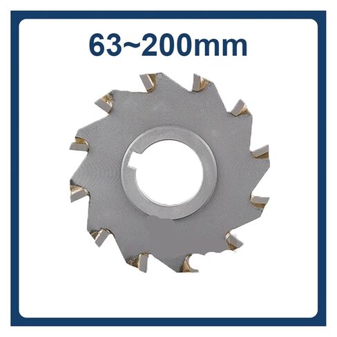 Gear Milling Cutter Gear Inlaid Alloy Three-Sided Edge Milling Cutter Disc Tungsten Steel(100x18Hx32x12T) in Saudi Arabia
