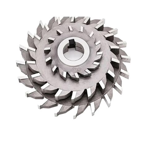 والعتاد قاطعة المطحنة والعتاد 200x12x32x32 الصلب فائق الصلابة عالي السرعة مستقيم HSS ثلاثة جوانب حافة قاطعة المطحنة قرص شفرة المنشار الأبيض in Kuwait