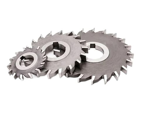 والعتاد قاطعة المطحنة والعتاد 200x12x32x32 الصلب فائق الصلابة عالي السرعة مستقيم HSS ثلاثة جوانب حافة قاطعة المطحنة قرص شفرة المنشار الأبيض in Kuwait