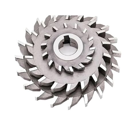 والعتاد قاطعة المطحنة والعتاد 200x12x32x32 الصلب فائق الصلابة عالي السرعة مستقيم HSS ثلاثة جوانب حافة قاطعة المطحنة قرص شفرة المنشار الأبيض in Kuwait