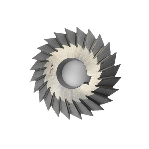 Gear Milling Cutter Gear HSS High-Speed Steel Double-Angle milling Cutter 45/60/90 Degrees(75Dx45degreex27d) in Saudi Arabia