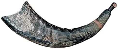 خمر فريد من نوعه القرن الحقيقي تهب صافرة القرون الوسطى الثور الجاموس السبر القرن فايكنغ القرن القديم بوق - أداة الصيد البوق بصوت عال صدى الصوت in Kuwait