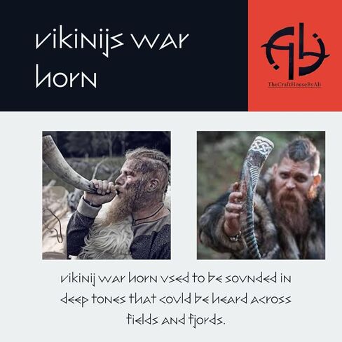 خمر فريد من نوعه القرن الحقيقي تهب صافرة القرون الوسطى الثور الجاموس السبر القرن فايكنغ القرن القديم بوق - أداة الصيد البوق بصوت عال صدى الصوت in Kuwait