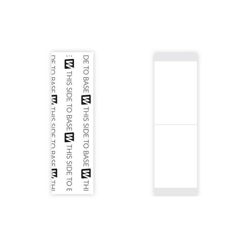 Walker Tape This Side to Base Hair System Tape Clear, 3 inch Strips, Hypoallergenic, Daily Wear, 35 pcs/pkg (3/4 inch x 3 inch) in Saudi Arabia