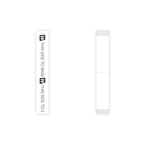 Walker Tape This Side to Base Hair System Tape Clear, 3 inch Strips, Hypoallergenic, Daily Wear, 35 pcs/pkg (3/4 inch x 3 inch) in Saudi Arabia