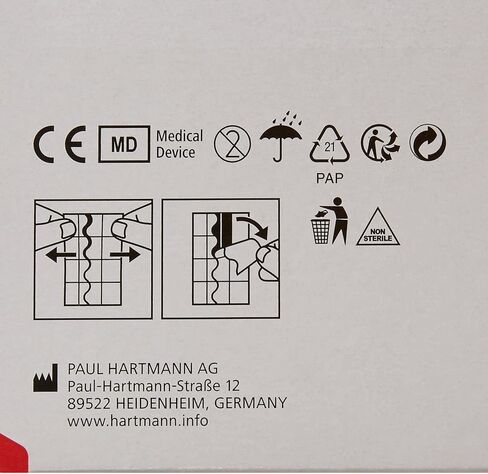 Omnifix Elastic White Dressing Retention Tape with Liner NonSterile 4 Inch X 11 Yard 36 per Case 900603 in Kuwait