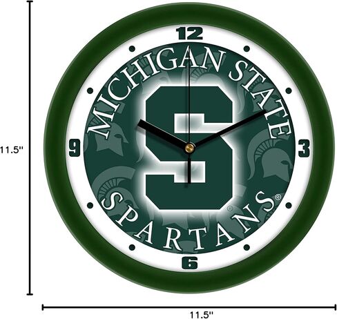 SunTime Michigan State Spartans - ساعة حائط ذات أبعاد in Saudi Arabia