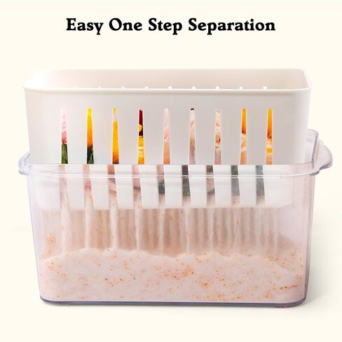 مجموعة بلورات تجفيف الزهور من جل السيليكا من أبوفكس مع صندوق تخزين سعة 5 لتر، وقفازات وقالب على شكل حب لراتنج الزهور المجففة بنفسك، واسترداد الزهور المجففة في خطوة واحدة، ومجموعة الحفاظ على الزهور لمحبي الحرف اليدوية in Kuwait