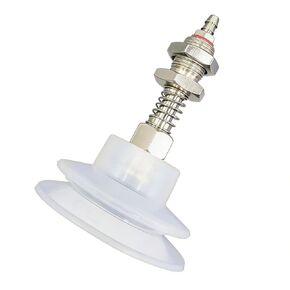 Pneumatic Industrial-Grade Vacuum Suction Arm Mechanical Hand Accessory, Pneumatic Component, Powerful Suction Tip, Tracheal Adapter (Metal) and Suction Cup (3-Layer,20mm Diameter) in Kuwait