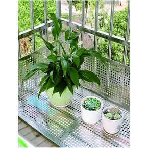 Expanded Metal Sheet 10mm Hole Diameter - Durable Perforated Metal Mesh Plate Screen, Anti-Fall Design with Ties & Gloves (45x200cm) for Security & Safety in Kuwait