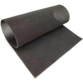 ورقة رغوة فلتر الهواء 30 نقطة في البوصة - أسود مضاد للغبار سمك 3 مم {الحجم: طول 2 متر × عرض 1 متر} in Kuwait