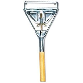 مقبض ممسحة رأس معدني سريع التغيير للرؤوس رقم 20 وما فوق، مقبض خشبي مقاس 54 بوصة in Kuwait