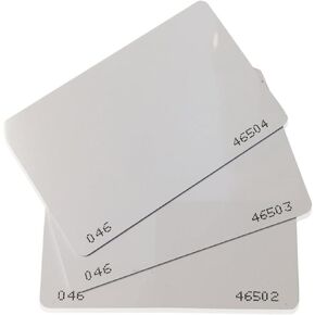 50 pcs 26 Bit Proximity CR80 Cards Weigand Prox Blank Printable Swipe Cards Compatable with ISOProx 1386 1326 H10301 Format Readers. Works with The vast Majority of Access Control Systems in Kuwait