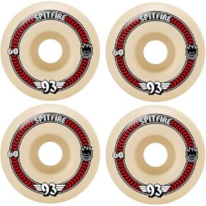 Spitfire Skateboard Wheels 60mm F4 Soft Sliders 93A Classics Natural in Kuwait