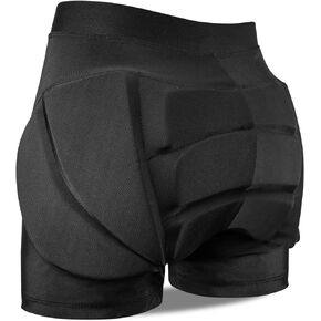 Upgraded Kids Padded Shorts for Snowboard Ski Skating Inline,Full Impact Protection Crash Pad Pants for Butt Hips Tailbone in Kuwait
