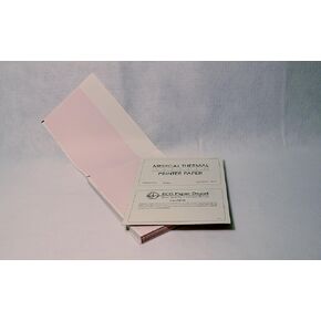 007983 ECG Paper Depot ورق تخطيط القلب 10 عبوات، طية على شكل Z، شبكة حمراء، 8.50 × 11 بوصة in Kuwait