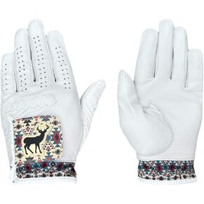 قفاز جولف أزتيك، قفازات جولف من الجلد الأبيض الفاخر للرجال والنساء، قفاز كابريتا من الجلد قابل للتنفس، ملحقات جولف أنيقة لجميع مستويات المهارة in Kuwait