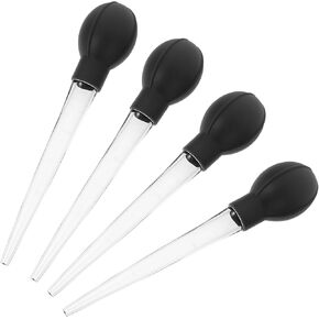 4pcs Food-grade Plastic Test Tube Measuring Tool Pipettes Dropper for Baking and Cooking in Kuwait