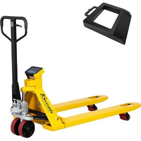 شاحنة بمقياس رافعة منصة نقالة 5 ثوانٍ، سعة 5500 رطل، رافعة شوكية بمقبس منصة نقالة مقاس 27 بوصة × 48 بوصة مع مقياس رقمي مدمج، إمكانية قراءة 1 رطل، شاحنة بمنصة صناعية شديدة التحمل للمستودع in Kuwait