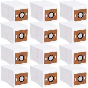 أكياس غبار بديلة لـ ILIFE A12 Pro/ A30 Pro/ V9 Pro مكنسة كهربائية روبوتية ذاتية التفريغ، قطع غيار مكنسة كهربائية روبوتية من ILIFE، أكياس مكنسة كهربائية روبوتية ملحقات أكياس غبار (6 عبوات) in Kuwait