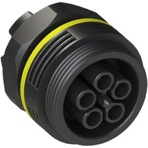 موصل طرفي لرسو السفن الصناعي مقاوم للماء بلوحة خماسية النواة IP68 موصل طرفي موصل مقاوم للماء في الهواء الطلق in Kuwait