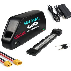 UnitPackPower (UL Certificated) 36V/48V/52V Hailong/Shark Ebike Battery for 500W 750W 1000W 1500W Bafang &Other Ebike Conversion Wheel Kit(with Charger&BMS) in Saudi Arabia