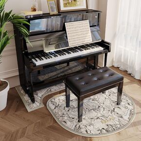 Soundproof Rug for Piano, Upright Piano Carpet Protector Sound Dampening Non-Slip, Rug Set(C) in Saudi Arabia