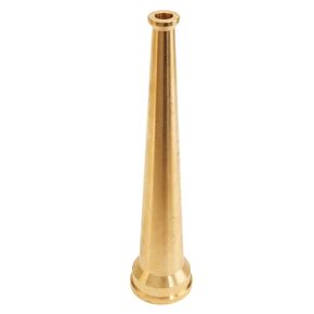Brass 1 1/2" Smooth Bore Fire Nozzle (NPSH) in Kuwait
