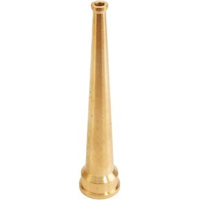 1" Brass Industrial Smooth Bore Fire Nozzle (NH) in Kuwait