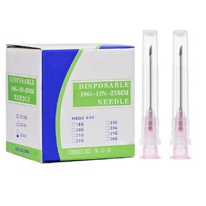 إبر توزيع 27 جرام 1/2 بوصة، عبوة معقمة يمكن التخلص منها مكونة من 100 قطعة in Kuwait