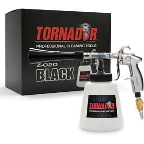 Tornador Z-020 أداة تنظيف أسود للسيارة تفاصيل | تنظيف الضغط العالي | منظم الهواء قابل للتعديل | استهلاك الهواء منخفض | متينة وفعالة in Kuwait
