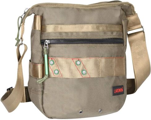 Vertical Messenger Bag, Crossbody Bag, Larswon Shoulder Bag Laptop Bag Satchel Gray in Kuwait