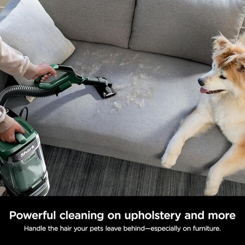 Shark Detect Pro Lift-Away ADV Bagless Upright Vacuum with DuoClean Detect, HEPA Filter, Anti-Allergen, Powerful Suction, and Odor Neutralizer Technology, Evergreen, LA802 (Renewed) in Saudi Arabia