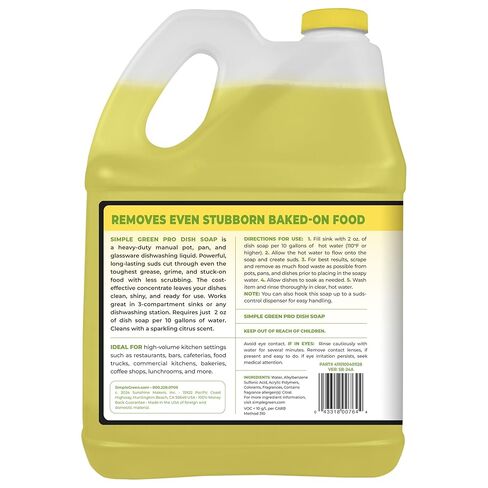 Simple Green Pro Dish Soap 1 Gal in Saudi Arabia